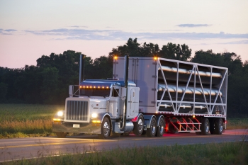 Hexagon Lincoln develops carbon fiber composite fuel tanks that help deliver hydrogen to fleets throughout the country. The company has more than doubled its workforce to accommodate growing demand for the tanks. | Photo courtesy of Hexagon Lincoln 