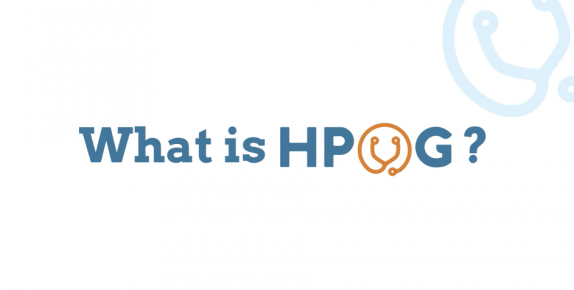 What is HPOG? animated infographic title screen
