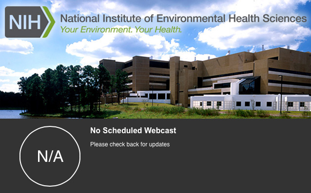 No Scheduled Webcast, please check back for updates