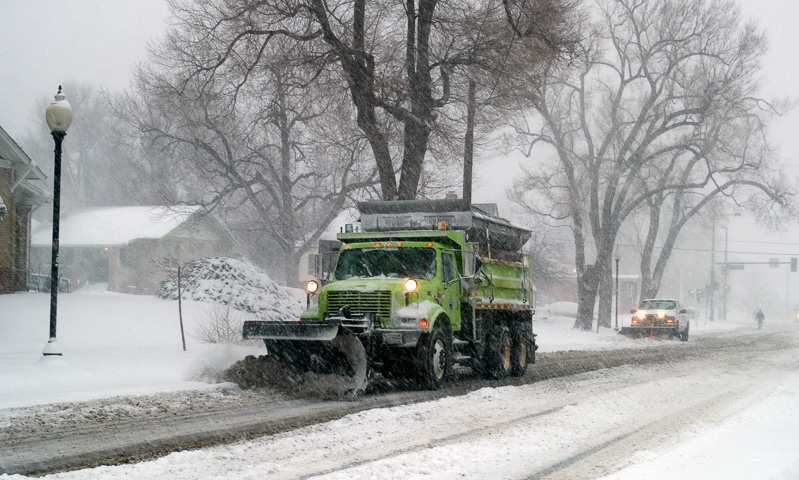 Heavy snow