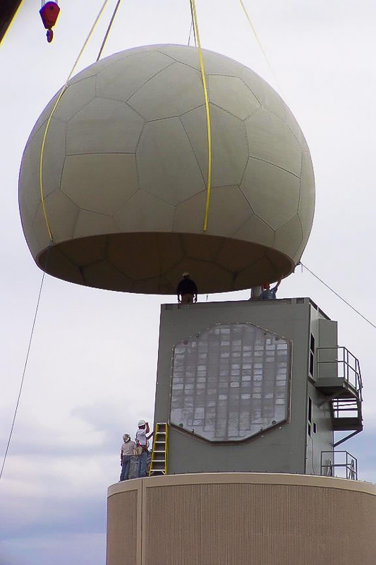 Phased Array Radar installation