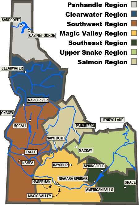 fish hatchery map