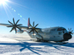 A ski-equipped LC-130 aircraft at NSF's Amundsen-Scott South Pole Station