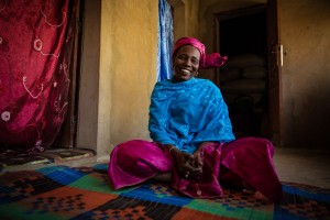 A community solution provider in rural Senegal, Hapsatou Kah is giving her community access to better health and nutrition. / Morgana Wingard, USAID