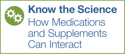 Know the Science: How Medications and Supplements Can Interact
