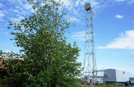 Telecommunication Program Funds Tower