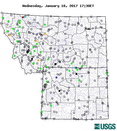 Current streamflow conditions