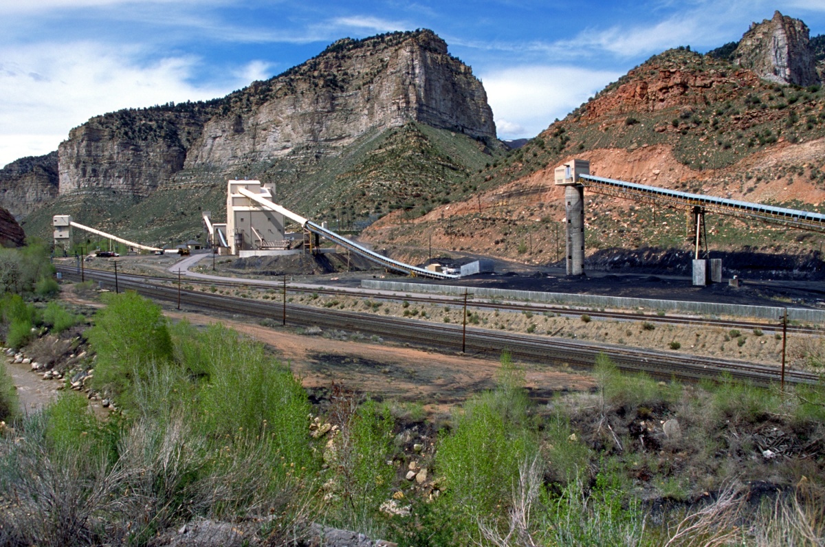 Utah coal operations. BLM photo.