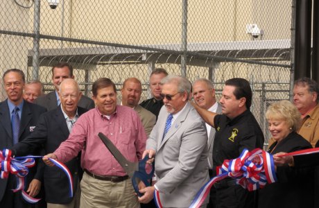 Putnam County Jail ribbon cutting