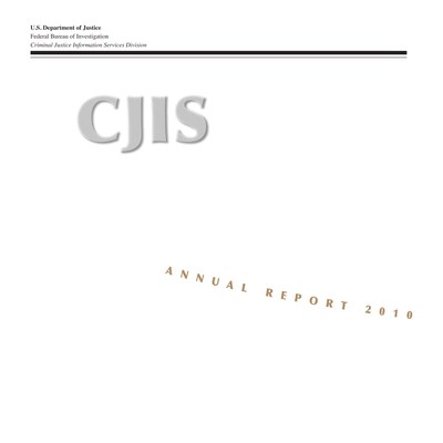 2010 CJIS Annual Report