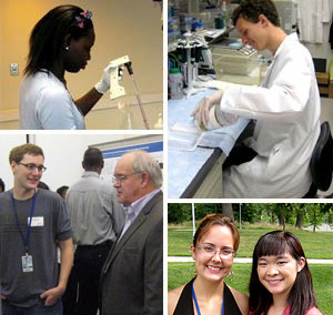 Collage of NIH Summer Internship Program Students