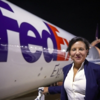Secretary Penny Pritzker tours the FedEx Global Hub facilities in Memphis, Tennessee