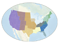 Regional U.S. Map