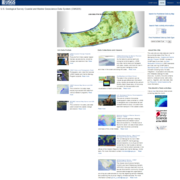 Screenshot from the U.S. Geological Survey Coastal and Marine Geoscience Data System (CMGDS)