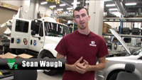 Sean Waugh in the NSSL vehicle bay