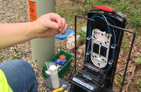Pine Telephone installs fiber-optic cable to deliver high-speed broadband