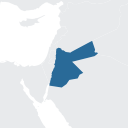 Map of Jordan