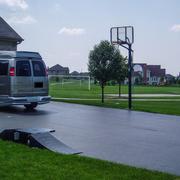 Image: Sealcoated Driveway With Basketball Hoop