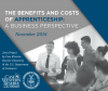 Graphic on Benefits and Costs of Apprenticeship: A Business Perspective 