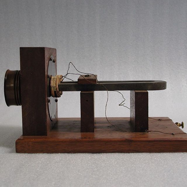 #FBF: One of two telephones used by Alexander Graham Bell in a demonstration that took place between #Boston and Salem, #Massachusetts, on November 26, #1876. #FCCGov #Telecom #telephone #phone #alexandergrahambell (Photo/caption credit: @smithsonian from American Telephone & Telegraph Company)