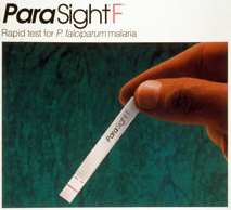Scanned flyer promoting the original <em>Para</em>SightFtest kit.