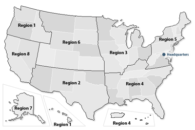 map of regions