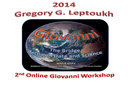 The 2nd Gregory G. Leptoukh Online Giovanni Workshop will be held November 10 and November 12-14, 2014.