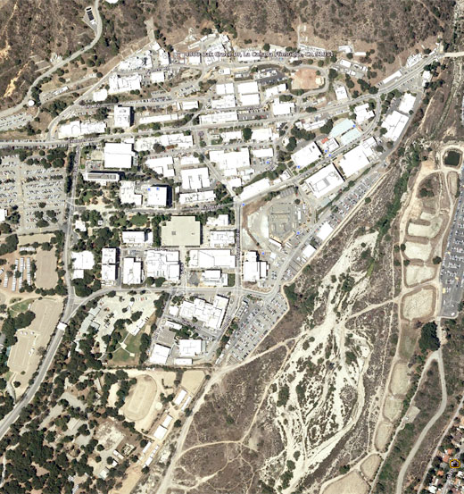 Ariel shot of JPL