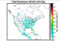 CMS (Carbon Monitoring System) Methane (CH4) Flux for North America data product released by NASA GES DISC