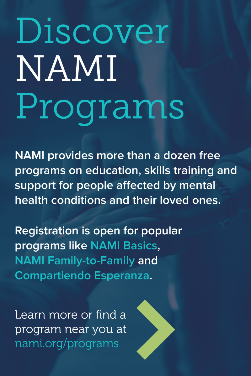 Learn more about NAMI programs