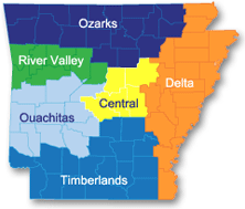 Arkansas State Map