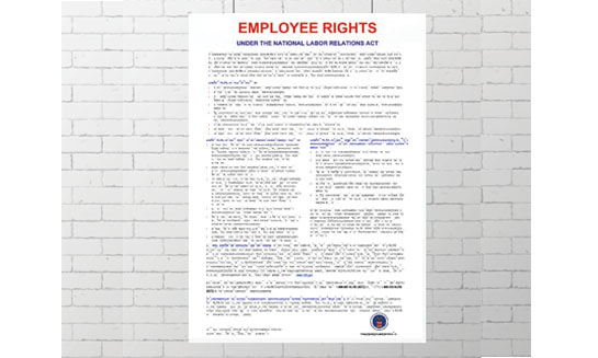 Labor Rights Poster
