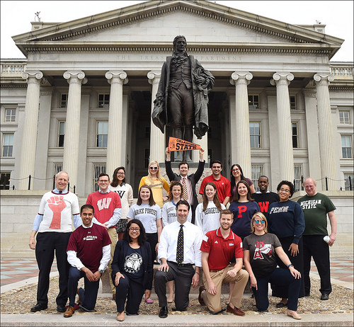 Treasury Staff supporting National College Signing Day | by U.S. Department of the Treasury