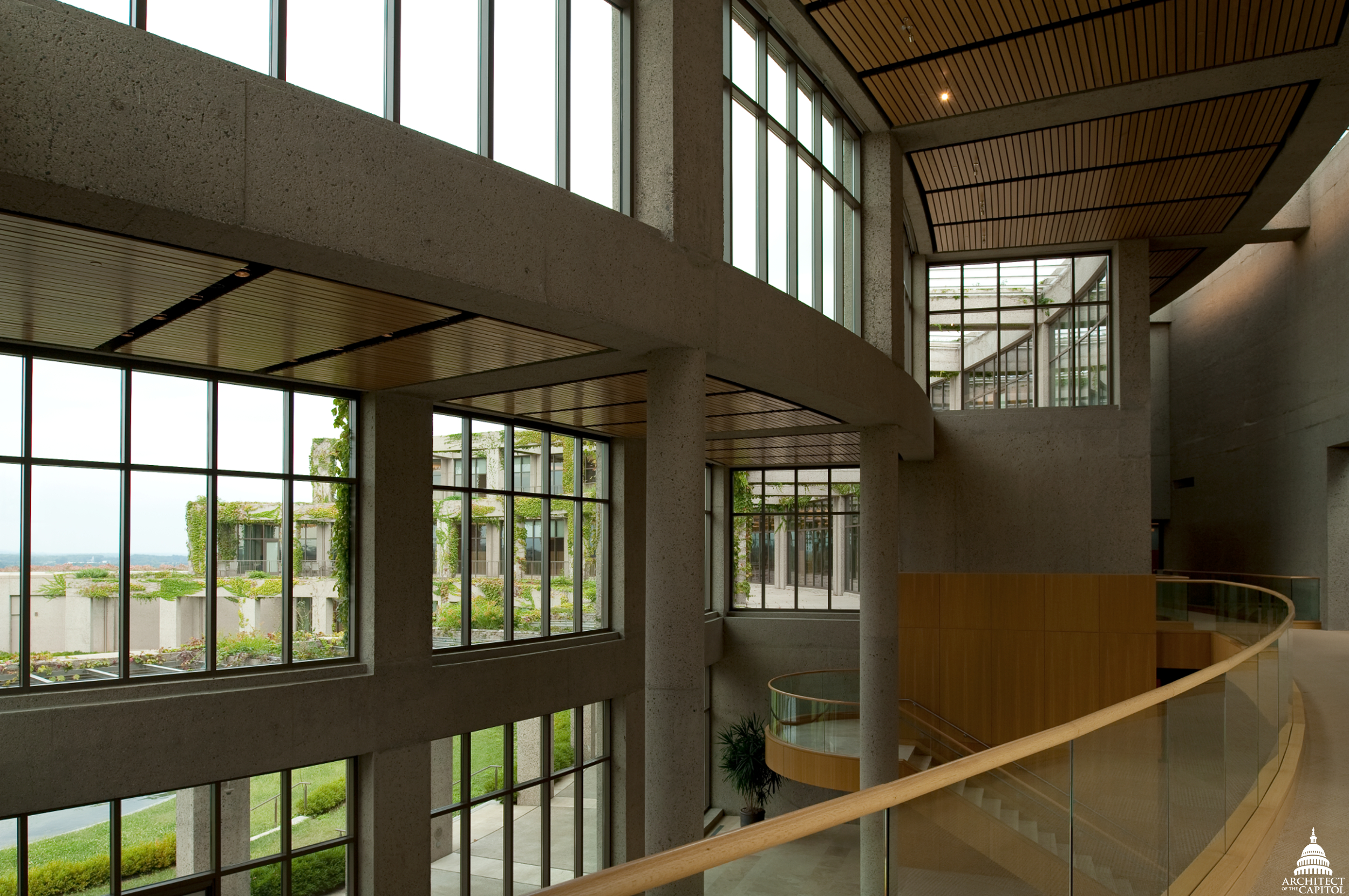 Inside the Conservation Building at the Library of Congress Packard Campus