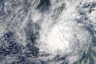 Typhoon Nock-Ten Over the Philippines