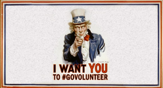 I want you to #GoVolunteer