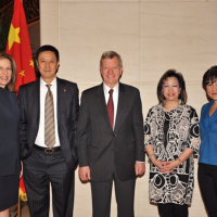McWong Environmental Technology President &amp; CEO Margaret Wong joins Commerce Secretary Pritzker, Ambassador Baucus, Deputy Energy Secretary Sherwood-Randall and other officials on 24-American company delegation to China