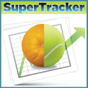 	Image of a button with SuperTracker label