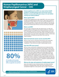 Human papillomavirus (HPV) and Oropharyngeal Cancer - Fact Sheet