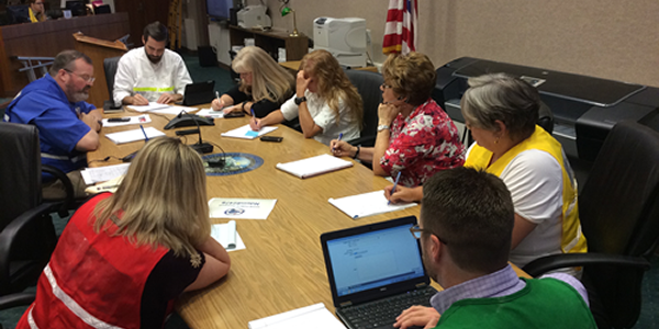 NDEM Incident Command Exercise with Clark County