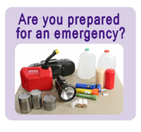 Are you prepared for an emergency?