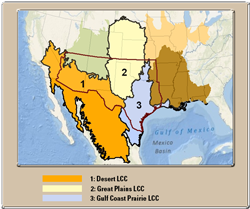 Map of LCC's