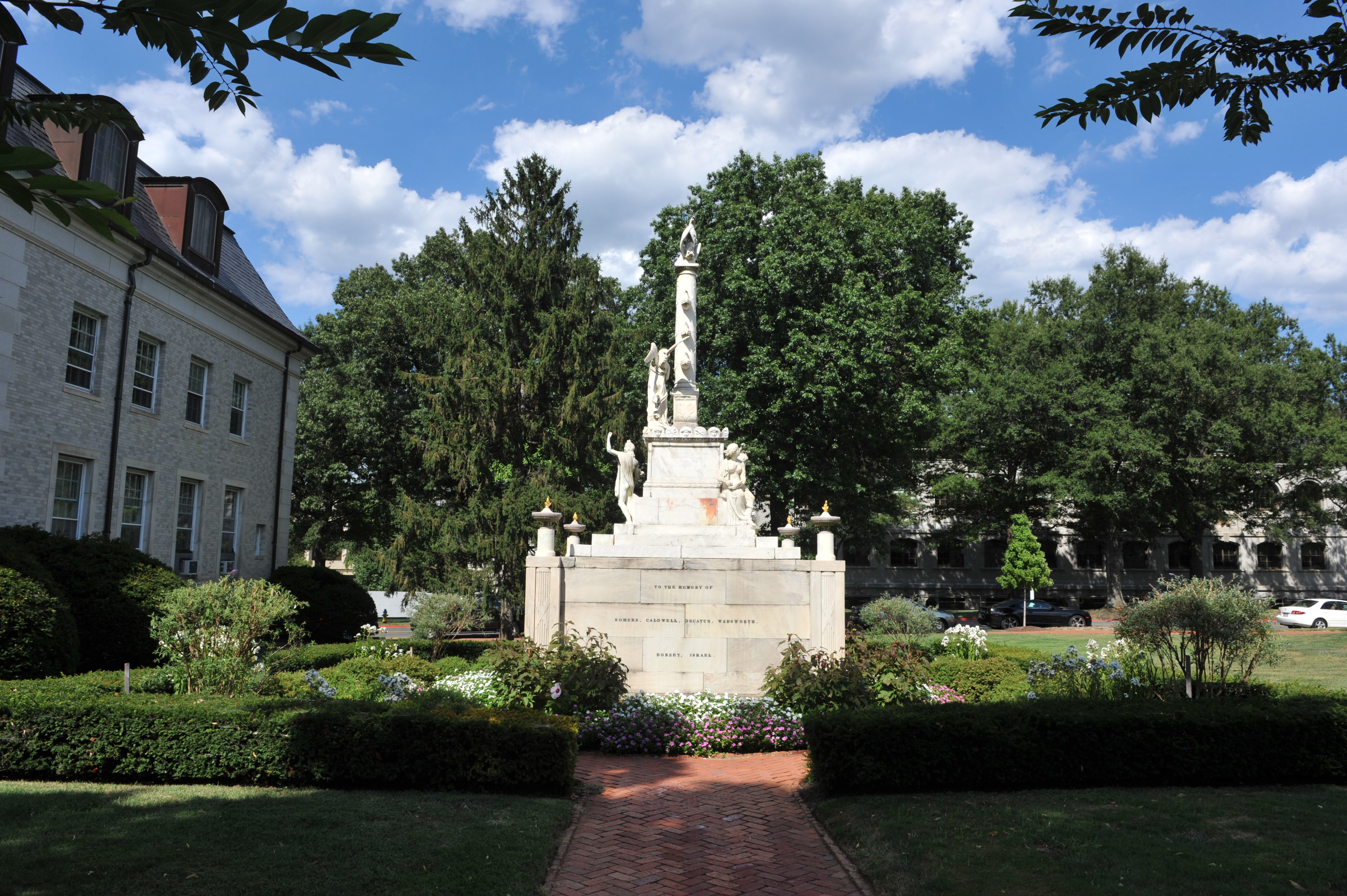 Tripoli Monument at the U.S. Naval Academy. Image courtesy of U.S. Navy.