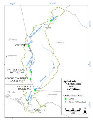 ACF River Basin Map