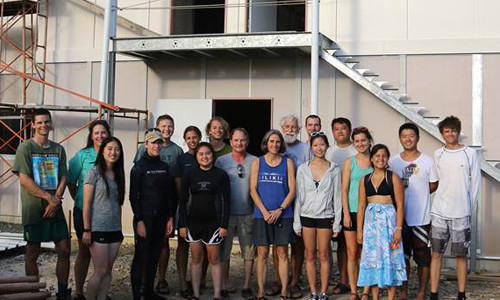 Coral Reef Research Foundation laboratory rebuilt with support of Gordon Moore