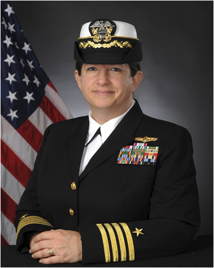 Commanding Officer, Naval Computer and Telecommunications Area Master Station Atlantic Capt. Danelle Barrett