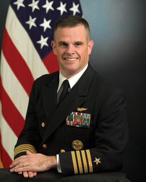 Capt. Shawn Hendricks, program manager for the new Naval Enterprise Networks Program Management Office