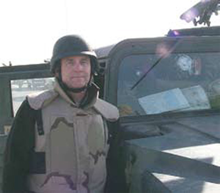 Ken A. Crawley in Fallujah, Iraq.