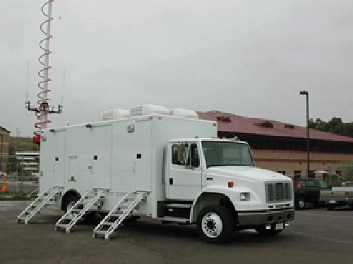 An Enterprise-Land Mobile Radio (E-LMR) Rapid Response System (RRS) – a truck-mounted, 10-channel system, which includes 300 handheld radios.
