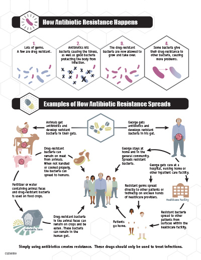 Learn more about antibiotic resistance